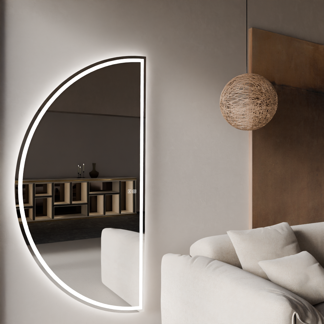 D Boy Aynası Dokunmatik & Bluetooth’lu LED Ayna